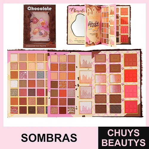 Paleta De Sombras De Ojos Coco Dream De 76 Colores - Chuys Beautys | Chuys Beautys