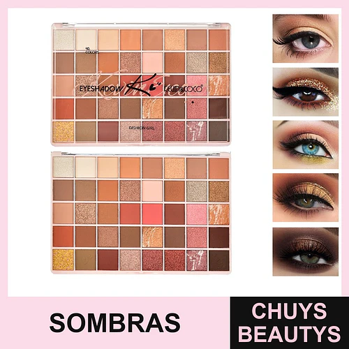 Paleta De Sombras Fashion Girl De 40 Colores - Chuys Beautys | Chuys Beautys