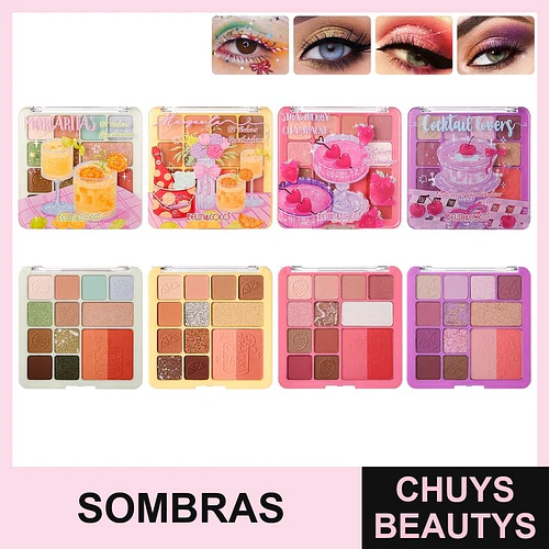 Paleta De Sombras Tipsy Moment De 12 Colores - Chuys Beautys | Chuys Beautys