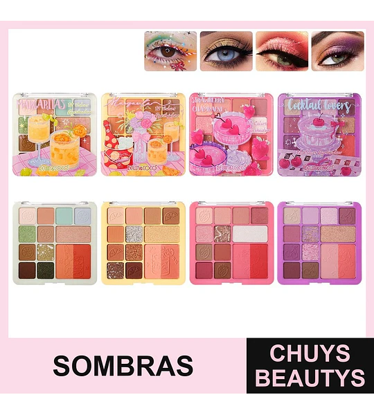 Paleta De Sombras Tipsy Moment De 12 Colores