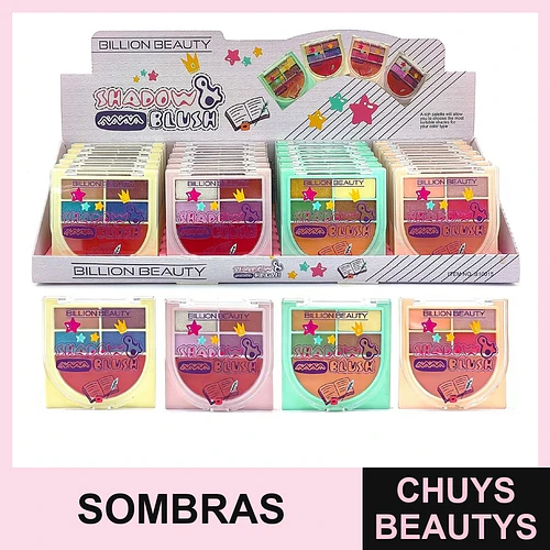 Paleta De Sombra De Ojos + Rubor - Chuys Beautys | Chuys Beautys