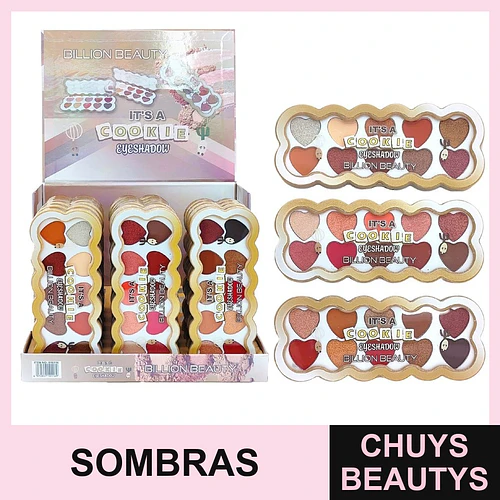 Paleta De Sombras De 10 Colores - Chuys Beautys | Chuys Beautys