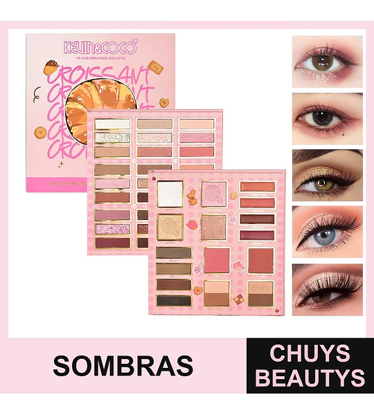 Paleta De Sombras Croissant