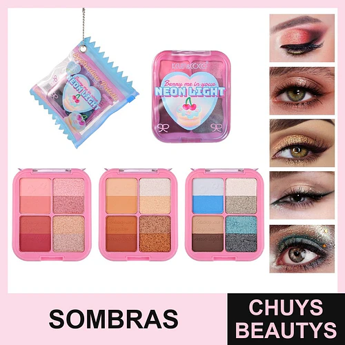 Mini Paleta De Sombras Neon Fantasy De 8 Colores - Chuys Beautys | Chuys Beautys