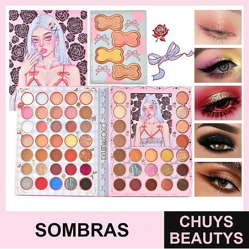 Paleta De Sombras de 62 Colores Pretty Chic - Chuys Beautys | Chuys Beautys