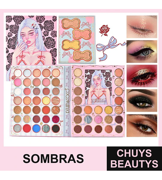 Paleta De Sombras de 62 Colores Pretty Chic