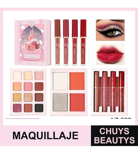 Set de Maquillaje de 20 Colores