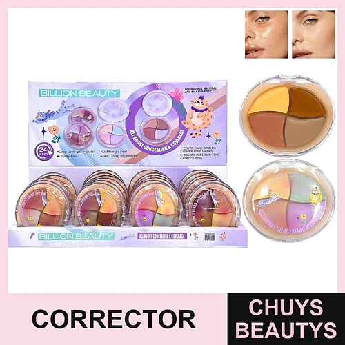 Mini Paleta De Corrector en 4 Tonos - Chuys Beautys | Chuys Beautys