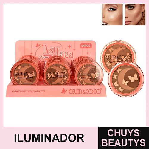 Iluminador Con Contorno Moonlight Butterfly - Chuys Beautys | Chuys Beautys
