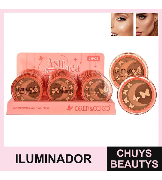 Iluminador Con Contorno Moonlight Butterfly