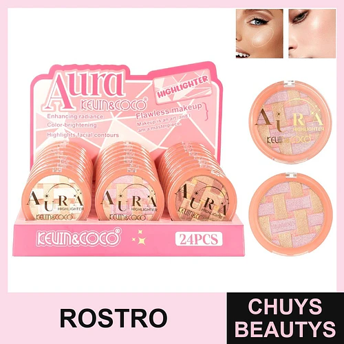 Iluminador Multicolor En Polvo Aura - Chuys Beautys | Chuys Beautys