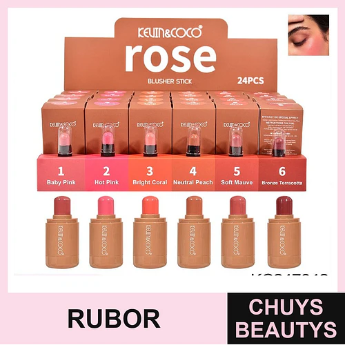 Rubores Cremosos En 6 Tonos - Chuys Beautys | Chuys Beautys