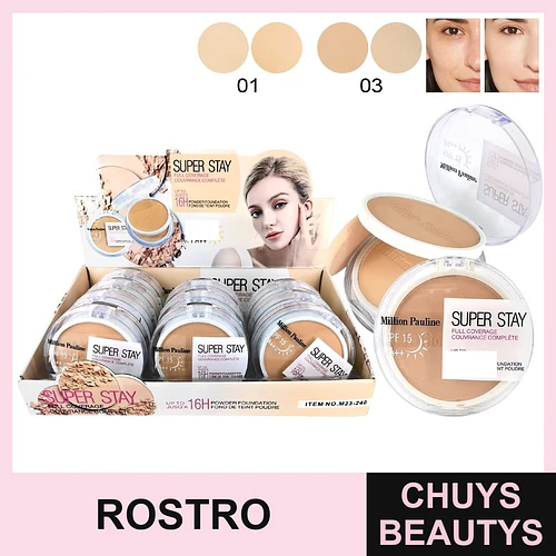 Polvo Compacto Con Factor De Protección Solar - Chuys Beautys | Chuys Beautys