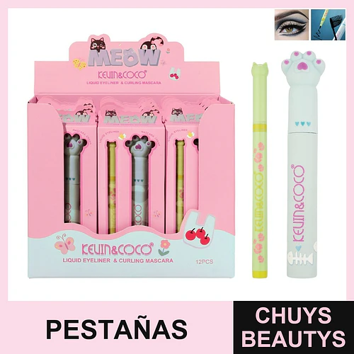 Set De Rimel + Delineador Ocean Cat - Chuys Beautys | Chuys Beautys