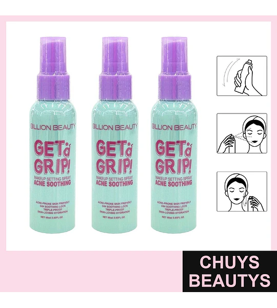 Spray Fijador De Maquillaje Anti-Acne De 60Ml