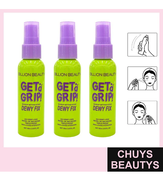 Spray Fijador De Maquillaje Dewy Lock 24 Horas De 60Ml