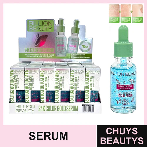 Serum Facial De Matcha Y 24K - Chuys Beautys | Chuys Beautys