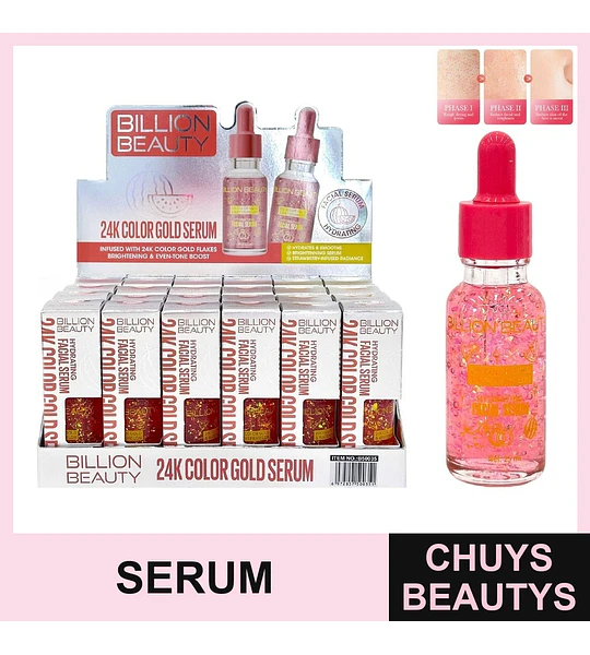 Serum Facial De Sandía Y 24K