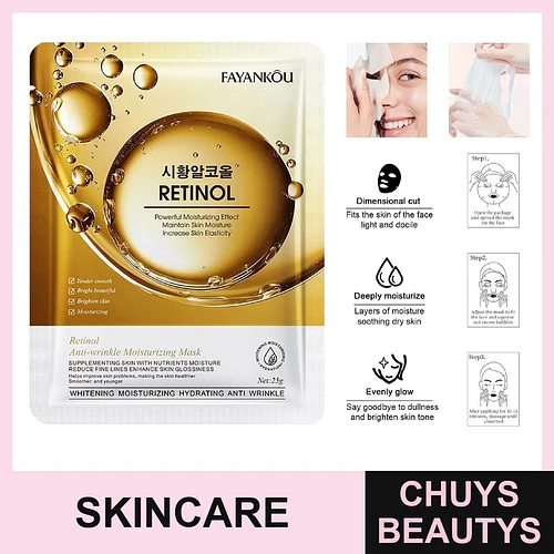 Mascarilla hidratante antiarrugas con retinol FAYANKOU 25g - Chuys Beautys | Chuys Beautys