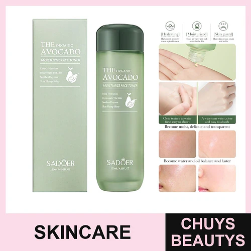 Tónico Hidratante De Aguacate Orgánico De 130ml - Chuys Beautys | Chuys Beautys