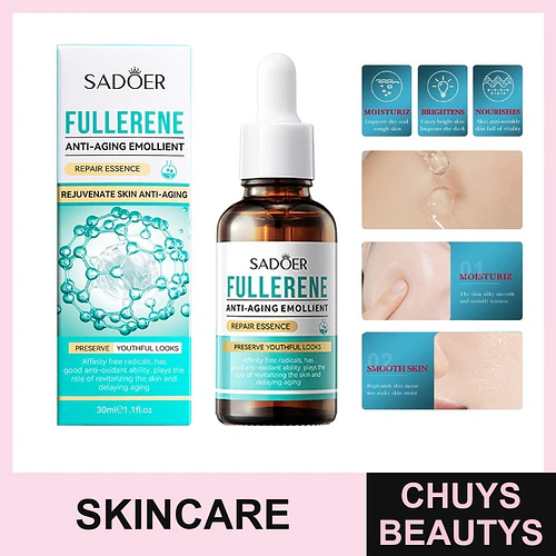 SADOER Fullerene Esencia Hidratante Reparadora Antiedad 30ml - Chuys Beautys | Chuys Beautys