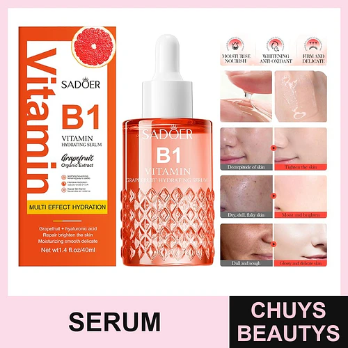 Serum Facial De Pomelo Con Vitamina B1 De 40ml - Chuys Beautys | Chuys Beautys
