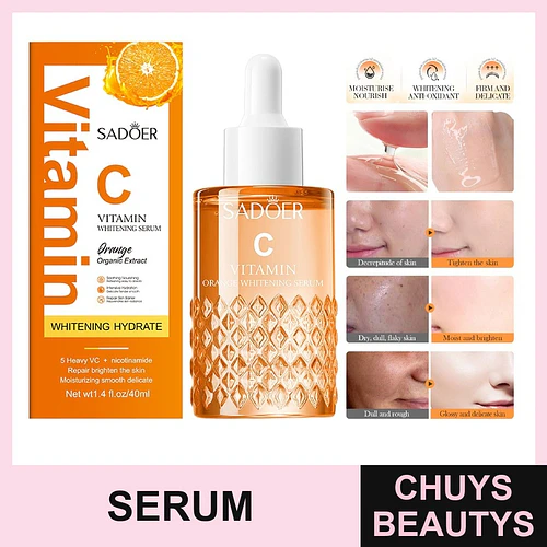 Serum Facial De Naranja Con Vitamina C De 40ml - Chuys Beautys | Chuys Beautys