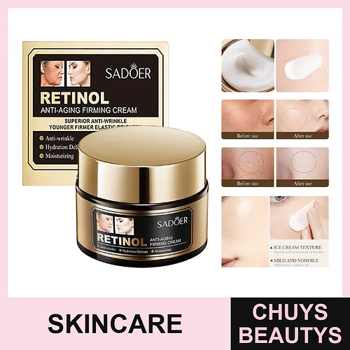 Crema Reafirmante Antiedad De Retinol 50g - Chuys Beautys | Chuys Beautys