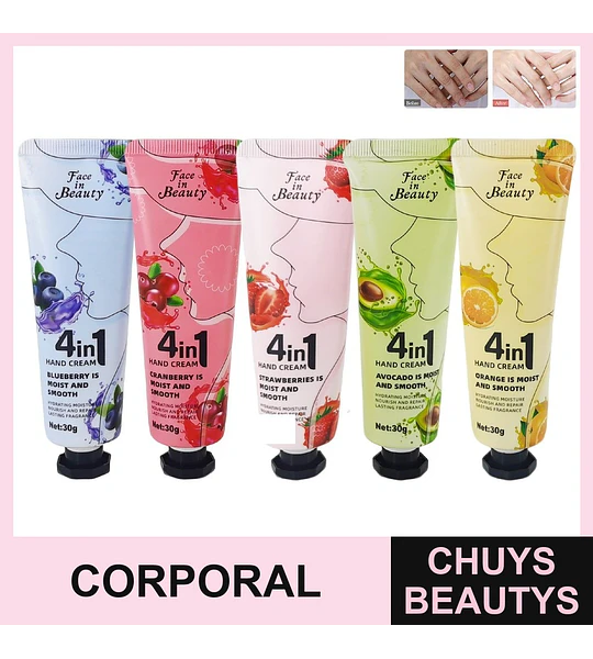 Set De Cremas De Manos De 5pcs F9234