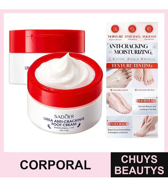 Crema Hidratante Antigritas Con Urea Para Pies 110g