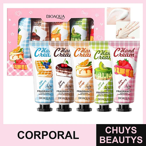 Set De Cremas De Manos Hidratantes Perfumadas De 5pcs - Chuys Beautys | Chuys Beautys