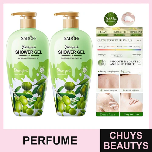 Gel de Ducha Con Perfume De Oliva De 1000ml - Chuys Beautys | Chuys Beautys