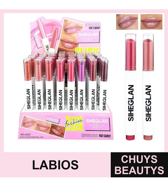 Labial De 8 Colores A252
