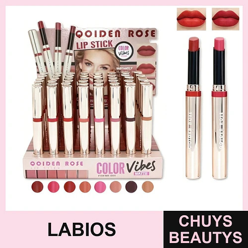 Lapiz Labial 8 Colores - Chuys Beautys | Chuys Beautys