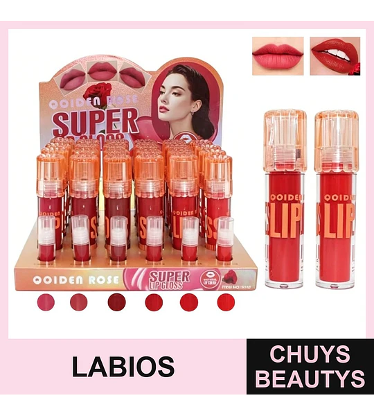 Brillo de Labios Efecto Cremoso 6 Colores