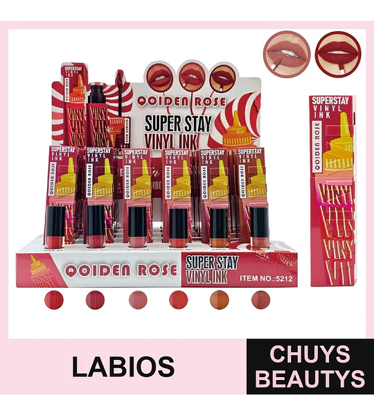 Brillo de Labios Salsa Dulce 6 Colores