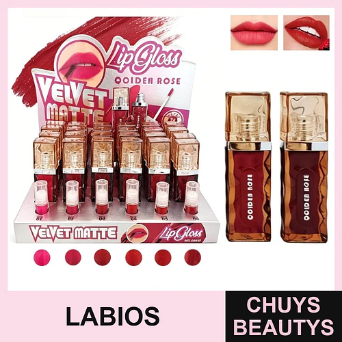 Brillo de Labios Velvet Matte 6 Colores - Chuys Beautys | Chuys Beautys