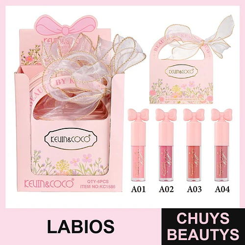 Set de 4 Lipgloss - Chuys Beautys | Chuys Beautys
