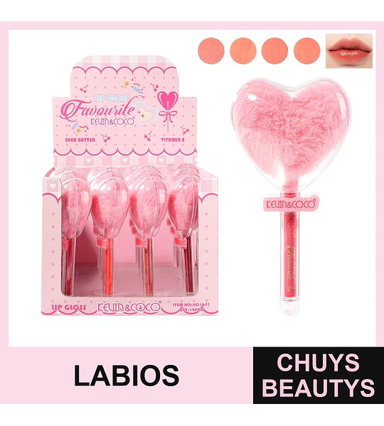 Brillo Labial De Corazón Sugar Dew