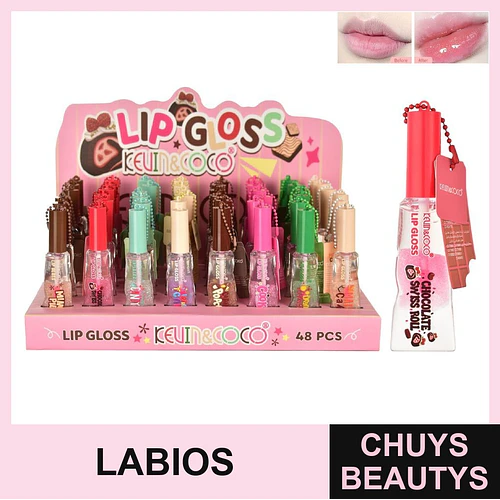 Brillos De Labios Sweet Flavors - Chuys Beautys | Chuys Beautys