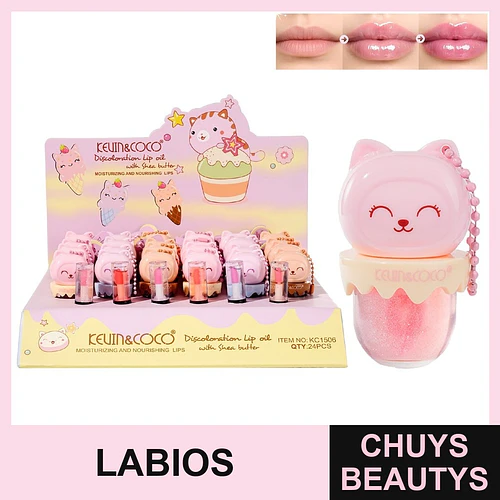 Aceite Labial Mágico De Gatito - Chuys Beautys | Chuys Beautys