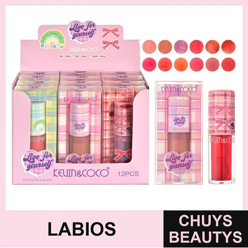 Brillo De Labios 12 Tonos - Chuys Beautys | Chuys Beautys