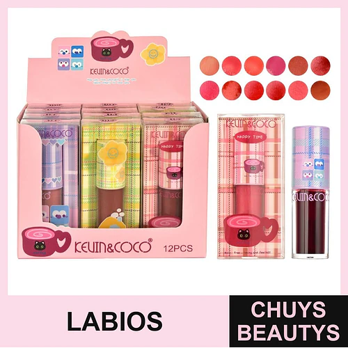 Brillos de Labiales de Coffe Time - Chuys Beautys | Chuys Beautys