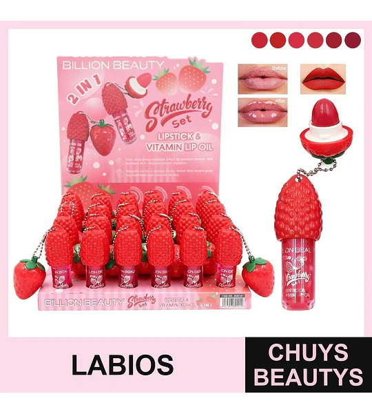 Labial + Aceite Labial Vitaminico