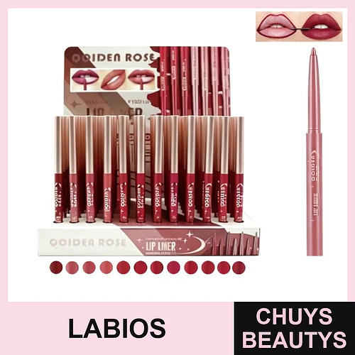 Delineador de Labios 12 Colores Y1117 - Chuys Beautys | Chuys Beautys