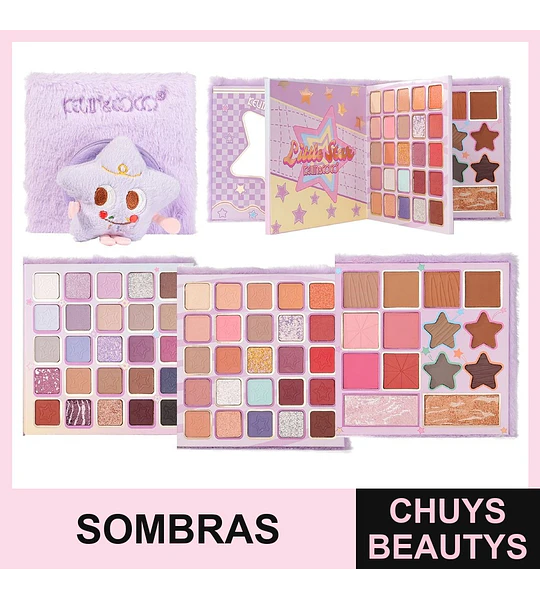 Paleta De Sombras Cloud Fairy Star De 64 Colores
