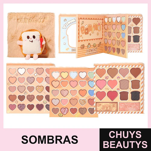Paleta De Sombras Cloud Fairy Toast De 64 Colores - Chuys Beautys | Chuys Beautys