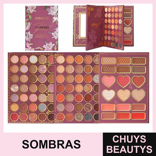 Sombra De Ojos Honey Crystal De 88 Colores - Chuys Beautys | Chuys Beautys