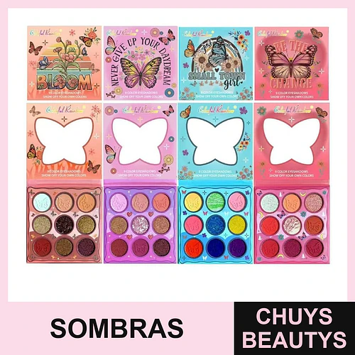 Paletas De Sombras De 9 Colores 2082 - Chuys Beautys | Chuys Beautys