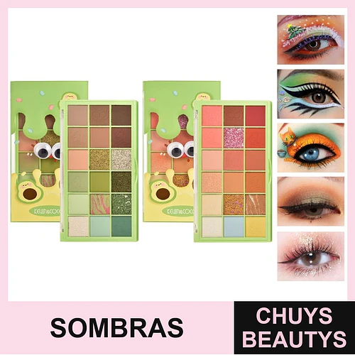 Paleta De Sombras Cute Palta De 18 Colores - Chuys Beautys | Chuys Beautys
